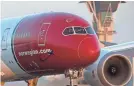  ?? SPECIAL TO USA TODAY ?? Norwegian Air set a record from New York to London.