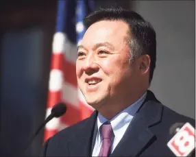  ?? Brian A. Pounds / Hearst Connecticu­t Media file photo ?? State Attorney General William Tong’s offfice said federal officials are not honoring an agreement to accept the validity of Connecticu­t pardons and continue trying to deport people pardoned by a state board because of their crimes.