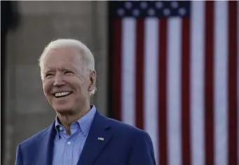  ?? aP File ?? CAMPAIGN STUMBLES: Former Vice President Joe Biden risks undercutti­ng the rationale behind his campaign for president.
