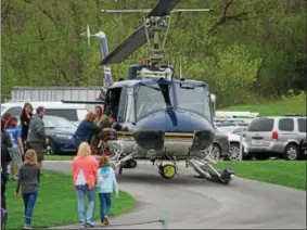  ?? PHOTOS BY JOHN BREWER — ONEIDA DAILY DISPATCH ?? The Troop D Open House was a hit on Saturday as more than a 1,000people turned out to get a closer look at the New York State Police.