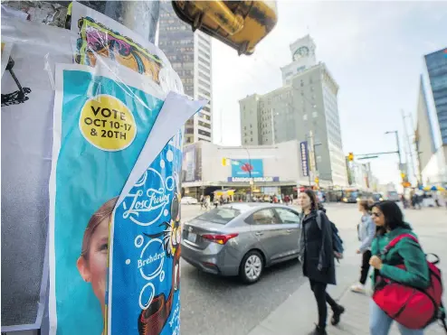  ?? ARLEN REDEKOP/PNG ?? New numbers from researcher Andy Yan show Vancouver’s voting population has steeply increased in the most dense areas of the city.