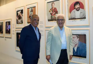  ??  ?? Volti
Da sinistra, Alberto Barbera, direttore della mostra del Cinema, e Paolo Baratta, presidente della Biennale (Vision)