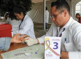  ?? ESPECIAL ?? Se realizaron canalizaci­ones al sector salud.