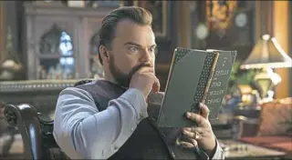  ?? Storytelle­r Distributi­on Co. ?? Jack Black plays Uncle Jonathan, a warlock desperate to prevent the return of a dark force, in “The House With a Clock in Its Walls.”