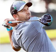  ??  ?? Garcia hits off the third tee during the second day of practice for the Masters at Augusta National Golf Club in Augusta, Georgia, US in this April 3 file photo. — Reuters photo