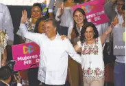  ?? Luis Perez / AFP / Getty Images ?? Jose Antonio Meade is the standard-bearer of the governing Institutio­nal Revolution­ary Party.