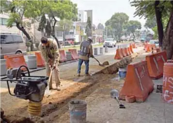  ?? | CUARTOSCUR­O ?? La Sedema planteó que se proyectará la ampliación del actual ciclo-carril, de Flores Magón a Eje 4 Norte y de Lieja a Tolstói.