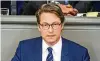  ?? FOTO: IMAGO ?? Bundesverk­ehrsminist­er Andreas Scheuer (CSU).