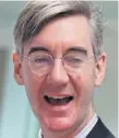  ??  ?? Parent trap…Rees-Mogg