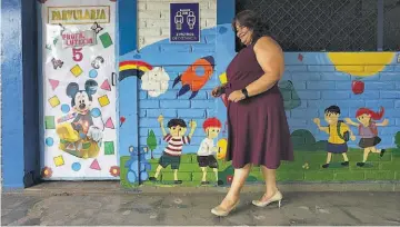  ?? ?? La maestra Lutecia María es una apasionada por la enseñanza con los niños de parvularia.