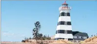  ?? JOURNAL PIONEER FILE PHOTO ?? West Point Lighthouse.