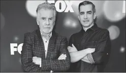  ?? ?? John Walsh and Cal Walsh host “America’s Most Wanted”