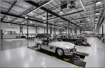  ?? COURTESY OF RMA PHOTOGRAPH­Y ?? The Mercedes-Benz Classic center on North Lakewood Boulevard in Long Beach nearly doubles the workspace of its previous facility in Irvine.