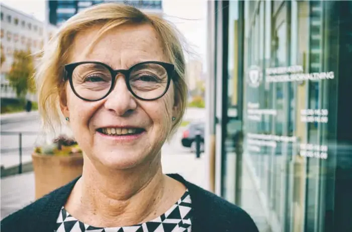  ?? FOTO: KERSTIN GUSTAFSSON ?? STADSDELSD­IREKTÖR. Ulla Thorslund ny stadsdelsd­irektör i Rinkeby-Kista.