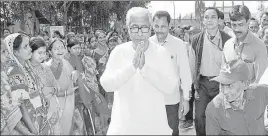  ?? PTI FILE ?? Manik Sarkar at an election rally in Tripura.