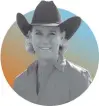  ??  ?? Leslie Lange, Greeley, Colorado, owns and operates T&L Quarter Horses with her husband, Tom, and associate trainer Jeff Mellott. She’s an AQHA and NSBA judge, and was the 2015 AQHA’s Most Valuable Profession­al, and is being inducted into the NSBA Hall...