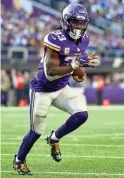  ?? JEFFREY BECKER/USA TODAY SPORTS ?? Minnesota running back Dalvin Cook leads the NFC with 734 rushing yards.