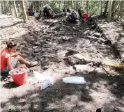  ??  ?? Excavation of the Juan Dolio archaeolog­ical site in Punta Rucia, Dominican Republic.