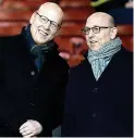  ?? ?? United co-owners Avram and Joel Glazer