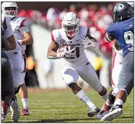  ?? NWA Democrat-Gazette/J.T. WAMPLER ?? Arkansas junior Devwah Whaley might return for the Razorbacks against No. 21 Mississipp­i State on Saturday. He has not played since suffering an ankle injury against Ole Miss on Oct. 13.