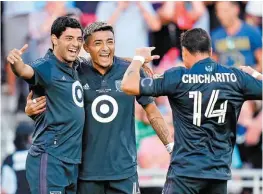  ?? REUTERS ?? Carlos Vela celebra su gol.