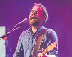  ??  ?? Lead singer Scott Hutchison took his own life last week.