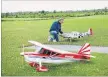  ?? BOB TYMCZYSZYN THE STANDARD ?? A model airplane show by the Niagara Region Model Flying Club will be held this weekend.