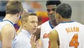  ?? MATT STAMEY/ASSOCIATED PRESS ?? Florida coach Mike White takes his Gators into Kentucky’s famed Rupp Arena today to face the Wildcats.