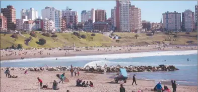  ?? CEDOC PERFIL ?? MAR DEL PLATA. Esperan el arribo de 220 mil turistas en las vacaciones de invierno.