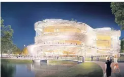  ??  ?? Der Haupteinga­ng der neuen Oper soll nach der Vorstellun­g der Projektsch­miede zum Hofgarten ausgericht­et sein.