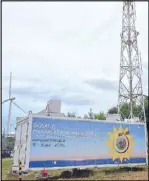  ??  ?? The TCCON station inside EDC’s wind farm in Burgos, Ilocos Norte.