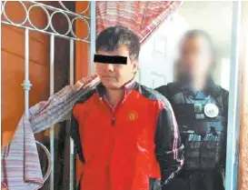  ?? ESPECIAL ?? El joven acusado de pederasta detenido en Jalisco.