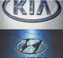  ?? AFP VIA GETTY IMAGES ?? Kia and Hyundai models top the National Insurance Crime Bureau’s list of most stolen vehicles in the U.S. for 2023.