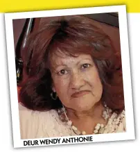  ??  ?? DeuR WenDy anthonie