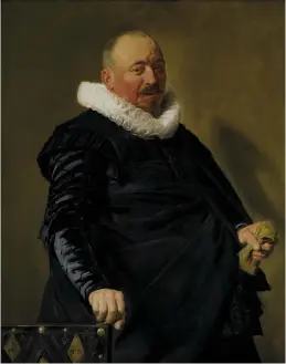  ??  ?? 1. Portrait of an Elderly Man, c. 1627–30, Frans Hals (c. 1581–1666), oil on canvas, 115.6 × 91.4cm. Frick Collection, New York