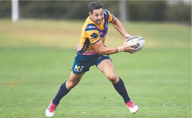  ??  ?? FREAKISH TALENT: Innisfail’s favourite son Billy Slater will bring up his 300th NRL game this weekend. Picture: AAP