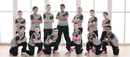  ?? SUPPLIED PHOTO ?? Hip-hop is just one of the dance forms that boys are expressing interest in at Studio One. There are over 40 boys already enrolled in dance classes for the upcoming term at Studio One.