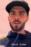  ??  ?? Miralem Pjanic nella story postata ieri su Instagram