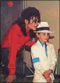  ?? AMOS PICTURES/IMDB/TNS ?? Michael Jackson and Wade Robson in “Leaving Neverland.”