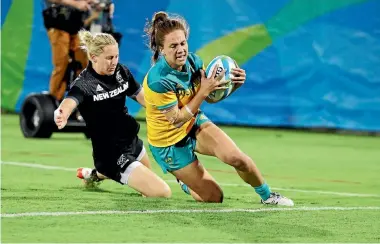  ?? PHOTO: AP ?? Women’s sevens is about to make its Commonweal­th Games debut. The Gold Coast Games start on Wednesday.
