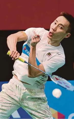  ??  ?? Lee Chong Wei is currently undergoing treatment in Taiwan.