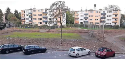  ??  ?? Baurecht bricht Baumrecht Nach Fällarbeit­en im Bereich Händel-/Zelterstra­ße schauen Anwohner nicht mehr ins Grüne.