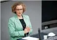  ?? FELIX ZAHN / PA ?? Julia Verlinden, Fraktionsv­ize der Grünen im Bundestag.