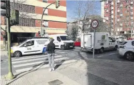  ?? ÁNGEL GARCÍA ?? Imagen de la avenida de la Bondad en la que ocurrió el suceso.