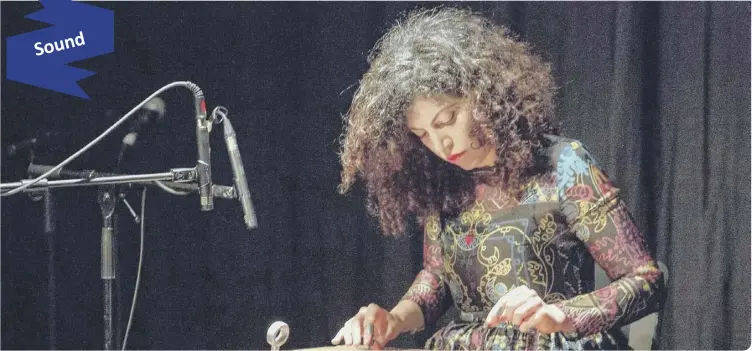  ??  ?? Qanun virtuoso Maya Youssef is contributi­ng to the project (photo: Sarah G)