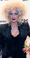  ??  ?? Pop pioneer Cyndi Lauper