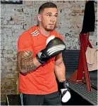  ??  ?? Sonny Bill Williams will step into the ring again on December 1.