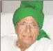  ??  ?? OP Chautala was sentenced in a corruption case in 2013.