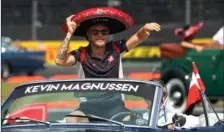  ?? FOTO: ALL OVER PRESS ?? Kevin Magnussen følte sig på toppen under det mexicanske grandprix.