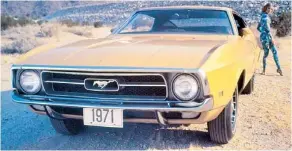  ??  ?? Ford Mustang de 1971